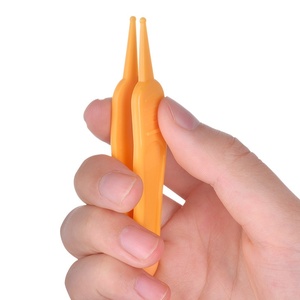 Pinzas para la Mucosidad <span class=keywords><strong>Nasal</strong></span> del Bebé, Pinzas de Limpieza para el Cuidado Diario del Bebé, Pinzas de Punta Redonda - Product Image 5