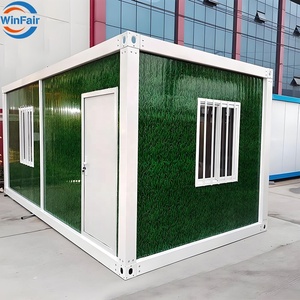 WinFair <span class=keywords><strong>Prix</strong></span> Compétitif Maison de Bureau Modulaire Préfabriquée Moderne Petite et Luxueuse Portable <span class=keywords><strong>Villa</strong></span> Préfabriquée Fabriquée en Chine - Product Image 1