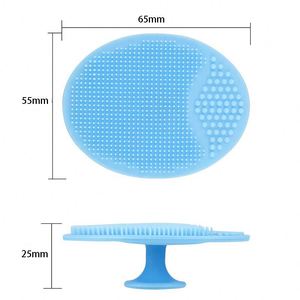 Silicone Food Grade Eco-Friendly Facial Cleansing Brush Manual Handheld Beauty Tool for Deep Cleansing and Skin Massage - Product Image 5