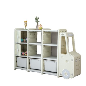 Kids Storage Cabinet Toy Shelf Car Shape Kids Storage Cabinet Toy Storage Shelf Plastic