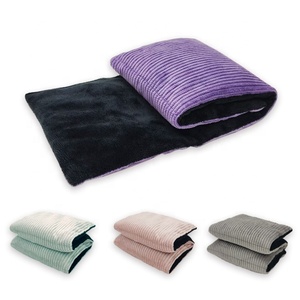 Vải Nhung Kẻ Túi Giữ Nhiệt Màu Trơn Bọc Cơ Thể Túi Lúa Mì Lò Vi Sóng Đệm Sưởi Cổ Bằng Cotton - Product Image 4