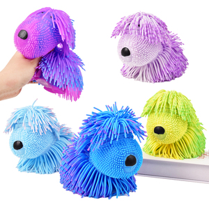 Juguete Sensorial Antiestrés de Animales Suaves para Niños, Diseño Patentado OEM, Gato, Perro, Vaca, Tamaño Grande, Juguete para Niños de TPR - Product Image 1