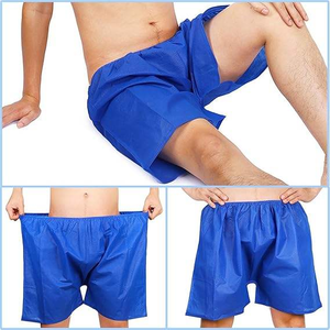 Shorts <span class=keywords><strong>de</strong></span> massage jetables non tissés pour hommes, pour Suna SPA et soins <span class=keywords><strong>de</strong></span> beauté - Product Image 2