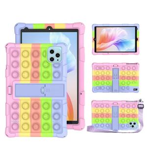 Phổ bong bóng phong cách Silicone trường hợp đối với 10.1/11/12/14 inch máy tính bảng Ba máy ảnh bảo vệ Bìa Đồ chơi giáo dục - Product Image 2