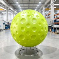Ballons gonflables de pickleball personnalisés de 2 m de diamètre en tissu Oxford, durables, réutilisables, imperméables, faciles à installer, pour la publicité
