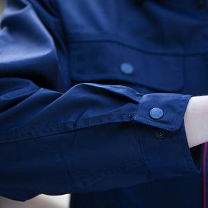 ملابس رجالية طويلة الأكمام لتصليح السيارات بشعار مخصص زي حماية للعمال للمصنع وورش العمل - Product Image 6