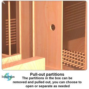 Cage à pigeons en bois durable et écologique, fabrication Longyuan, <span class=keywords><strong>nichoir</strong></span> pour pigeons de course, qualité supérieure, utilisation intérieure/extérieure - Product Image 2