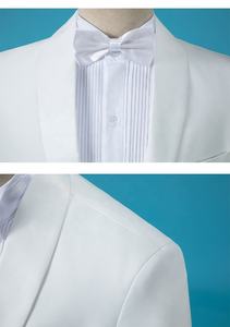 Traje de 2 Piezas para Hombre, Blazer y Pantalones, Ligero, Corte Entallado, Esmoquin para Graduación, Boda en la Playa, Verano - Product Image 3