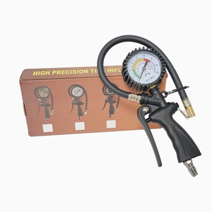 High Quality Digital LCD Car Tire Inflator Gauge 0-150/220 Lbs Pressure Range - Product Image 1