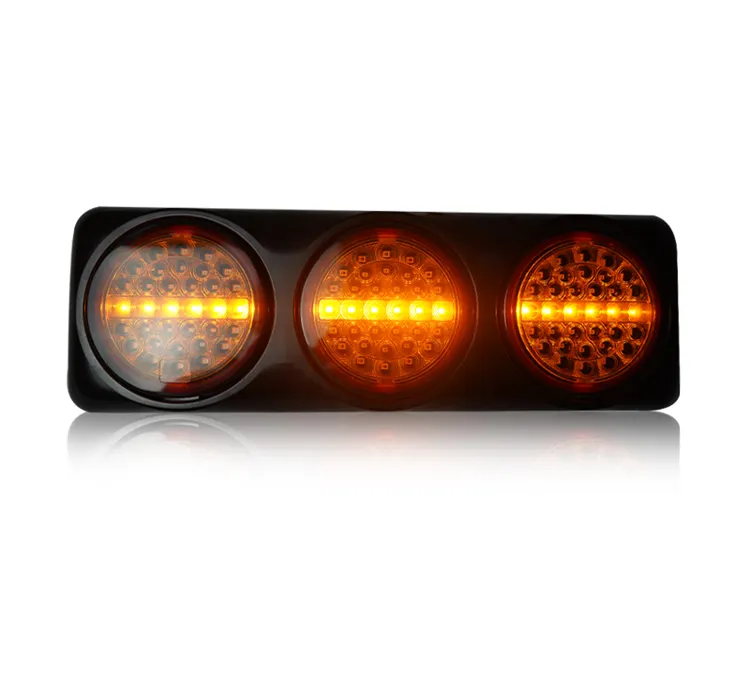 Lumières de camion LED de haute qualité Led combinaison feux arrière feux d'avertissement pour camion remorque chariot élévateur RV