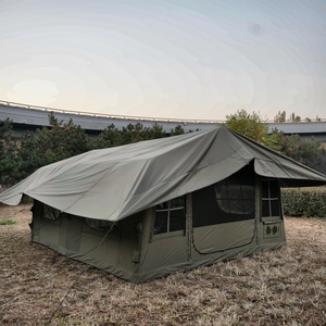 <span class=keywords><strong>Tente</strong></span> de camping <span class=keywords><strong>gonflable</strong></span> <span class=keywords><strong>XXL</strong></span> 17,28 m² en toile imperméable pour le camping familial en plein air - Product Image 4