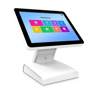 Free SDK windows POS hardware with LED 8 bit display point of sale pos billing machine retail cash register with NFC reader