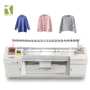 Omputer-máquina automática para tejer suéteres de lana, 3 sistemas, Industrial