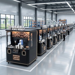 Distributeur automatique <span class=keywords><strong>de</strong></span> café intelligent pour aéroport avec barista robotisé, service <span class=keywords><strong>de</strong></span> café en 60 secondes, carte <span class=keywords><strong>de</strong></span> crédit acceptée - Product Image 6