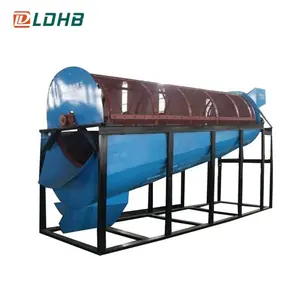 Silica Nhỏ Cát Sàng Con Lăn Sàng Lọc Chọn Lọc Máy Tổng Hợp Quay Màn Hình Rửa Nhà Máy