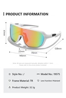 Lunettes de soleil polarisées pour le cyclisme, verres miroir UV400, monture enveloppante pour hommes et femmes, vélo de route, logo personnalisé, OEM ODM, stock disponible