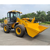 Merek cina 3 Ton sekop Mini roda pemuat Lw300fn kecil Front End Loader dengan 1.5 ~ 2.5m3 kapasitas ember