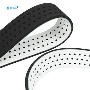 Goodly Brand Flat <span class=keywords><strong>Conveyor</strong></span> PU PVC bahan nilon dengan lubang OEM sabuk didukung untuk Food Grade <span class=keywords><strong>Conveyor</strong></span> <span class=keywords><strong>Belt</strong></span> Bakery - Product Image 4