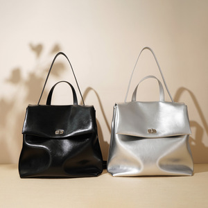 <span class=keywords><strong>Zaino</strong></span> in <span class=keywords><strong>Pelle</strong></span> <span class=keywords><strong>di</strong></span> Alta Qualità Tinta Unita 2026 Nuova Borsa Versatile per Ragazze Studentesse Universitarie Viaggi e Uso Scolastico - Product Image 3
