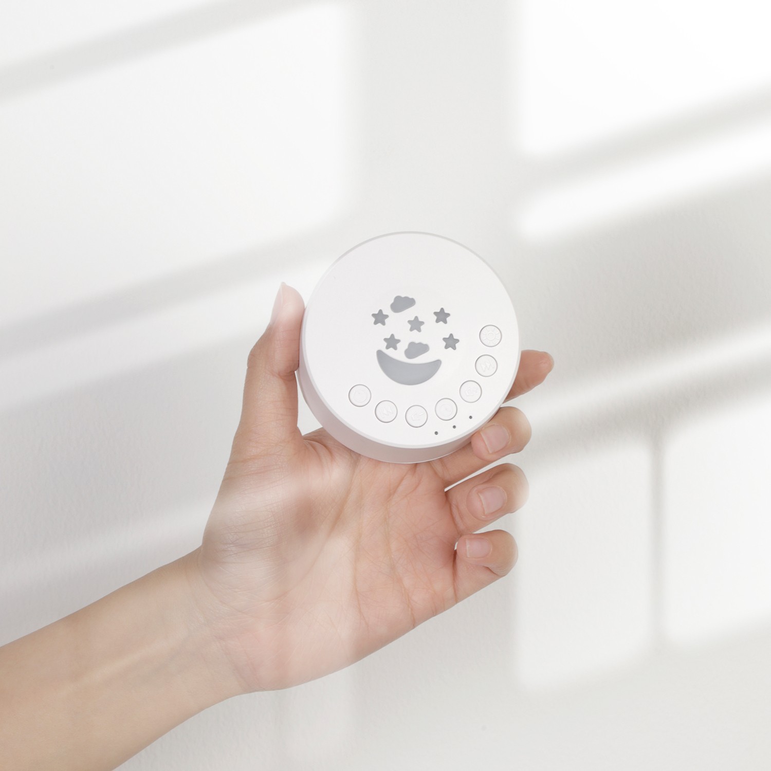Hot Sale Color Night Lighting White Noise Machine Wireless Sleeping Aid Speaker Portable Sleep Sound Machine for Baby and Adult