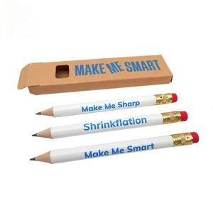 Mini Lápices con Borrador - Regalos Promocionales con Logotipo Personalizado para Oficina y Material Escolar - Product Image 1