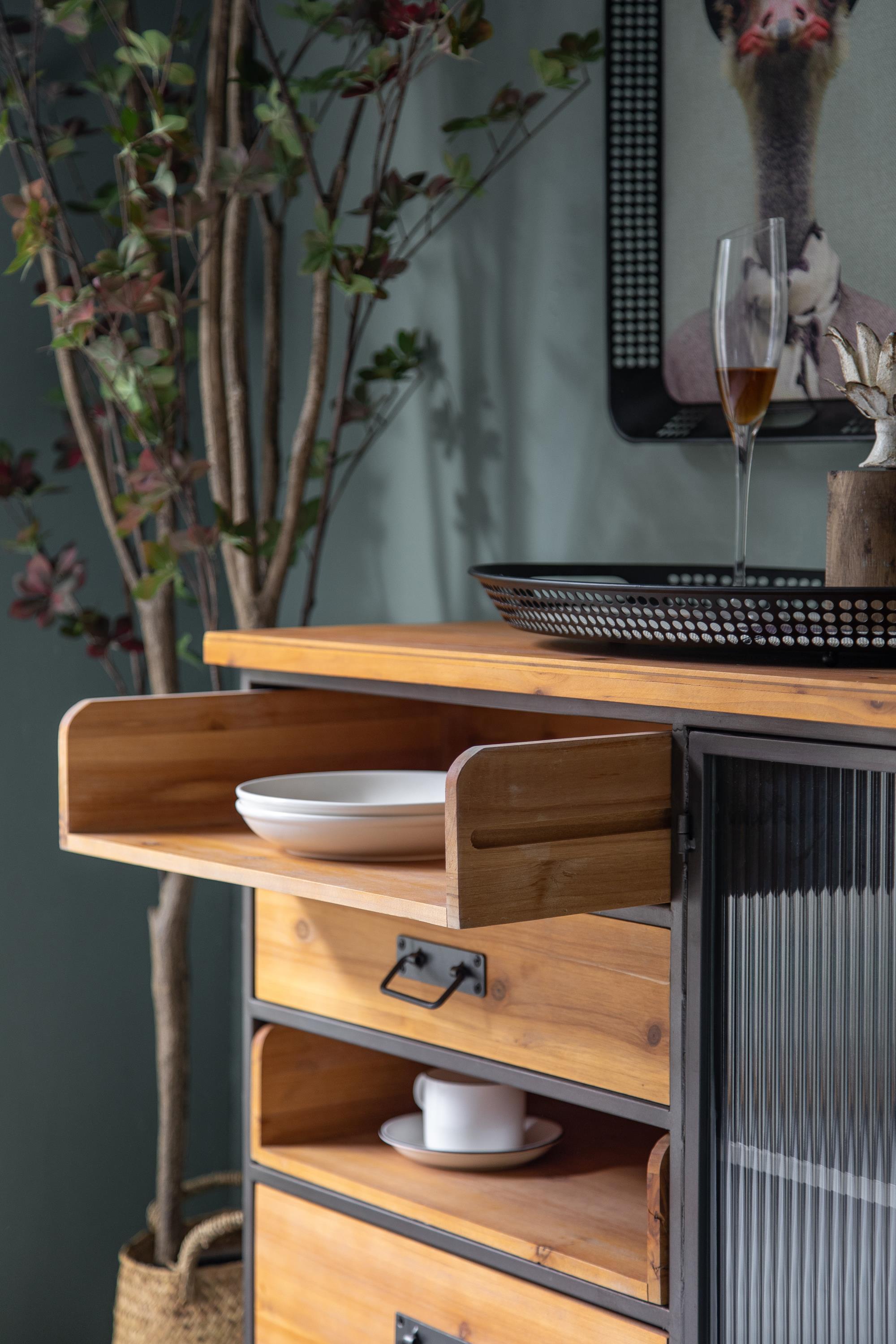 Home Furniture Kitchen Cabinet Designs Solid Wood Sideboard Modern Kitchen Cabinets