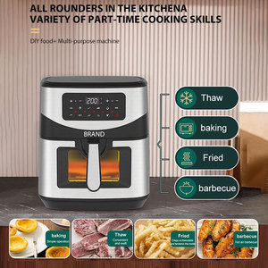 Appareils <span class=keywords><strong>électroménager</strong></span>s de cuisine de marque OEM ODM 10L friteuses à air intelligentes portables électriques domestiques 110v / 220v 1700w - Product Image 3