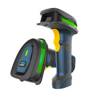 Atek AT-500 Pistolet scanner de codes à barres et de codes QR 2D 1D haute vitesse et haute précision avec fil et utilisation durable
