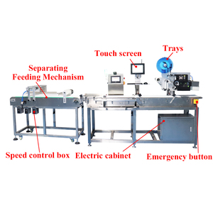 Machine d'étiquetage électrique entièrement automatique Orshang avec moteur pour l'impression en temps réel sur emballages en bois, fruits et légumes - Product Image 2