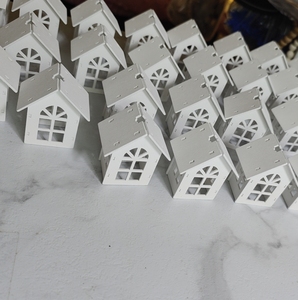 Chất lượng cao 10 <span class=keywords><strong>LED</strong></span> 20 <span class=keywords><strong>LED</strong></span> giáng sinh làng nhà chuỗi đèn Pin hoạt động USB điện giáng sinh figurine trong nhà - Product Image 6