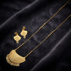 Parure de colliers longs traditionnels plaqués or pour femmes, bijoux de mode religieux orthodoxes pour mariage, longueur réglable, en laiton - Product Image 4
