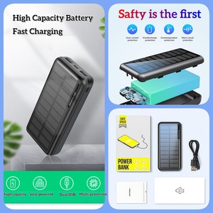 OTHC 818P 20000mah ソーラーパネル搭載 鉛蓄電池式 ポータブル屋外緊急用携帯電話充電器 タイプC急速充電対応 ギフト付き - Product Image 4