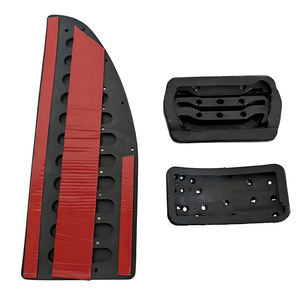 Kit de 3 accessoires de voiture pour Ford <span class=keywords><strong>Concept</strong></span>, pédale automatique, Focus 2005-2023, accélérateur, frein, repose-pieds, côté conducteur - Product Image 3