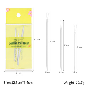 Vendita calda <span class=keywords><strong>SKC</strong></span> 3 pz piccoli aghi di filo produttori fai da te ago da maglia professionale - Product Image 2