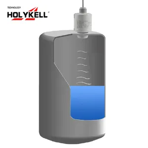 Holykell 4-20ma rs485 80ghz 부식성 액체 용 밀리미터 파 레이더 레벨 센서