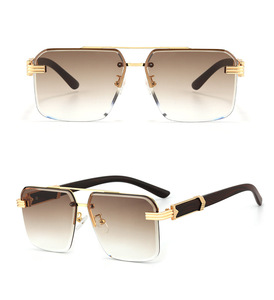 Hot Fashion Classic <b>Square</b> Big <b>Frame</b> Men and Women With the Same Outdoor Driving Uv Protective Sunglasses - Product Image 4