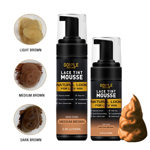 Mousse Teintante pour Dentelle de <span class=keywords><strong>Perruque</strong></span> Marque Privée, Imperméable, Séchage Rapide, Mélange Invisible, Mousse Teintante pour <span class=keywords><strong>Perruque</strong></span>, <span class=keywords><strong>Spray</strong></span> Teintant pour Dentelle 200ml - Product Image 4