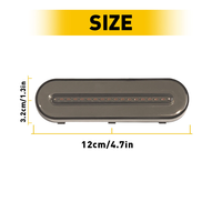 TA24 100LED voiture camion coulant arrêt feu stop clignotant étanche queue bande lumière DRL barre pour remorques véhicule Etc.