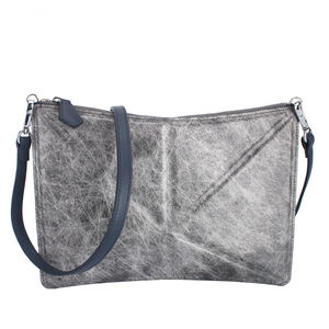 Sac à bandoulière en cuir véritable fait main avec doublure en polyester bloquant les RFID, nouvelle mode féminine 2026, fermeture à glissière - Product Image 4