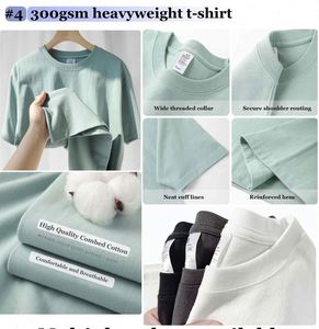 Men's 100% Cotton Custom Logo Long Knitted Oversized T-<strong>Shirt</strong> 400Gsm Heavy Weight - Product Image 5