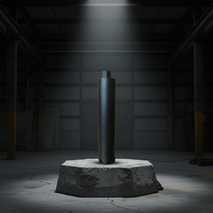 Machine de forage de béton 18-500 mm avec trépan diamanté à paroi mince et tige droite pour le carottage de béton routier - Product Image 1