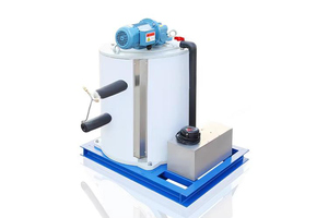 เครื่องทำน้ำแข็งแนวอุตสาหกรรมเครื่องทำน้ำแข็งเกล็ดน้ำแข็งให้เย็น30ตันต่อวัน - Product Image 6