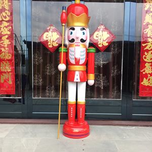 Gros ornements de noël géants décorations <span class=keywords><strong>casse</strong></span>-<span class=keywords><strong>noisette</strong></span> géant 6 pieds taille réelle statue de soldats <span class=keywords><strong>casse</strong></span>-<span class=keywords><strong>noisette</strong></span> - Product Image 5