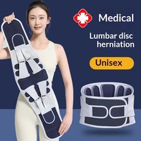 Ceinture de soutien lombaire médicale professionnelle pour soulager les douleurs du bas du dos, hernie discale, sangles réglables pour la protection