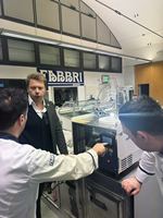 Miles Galaxy Pro V1 Café Specialiteit Fabbri Tafelmodel Ce Nsf Kc Pse Gecertificeerde Gelato Pozzetti Display Gelato Machine
