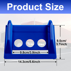 Lot de 24 protections d'angle robustes en plastique imitation rotin de 4 pouces pour bords de chargement, pour sangles à <span class=keywords><strong>cliquet</strong></span> et chargement sur plateau <span class=keywords><strong>plat</strong></span>, Marque OEM - Product Image 2