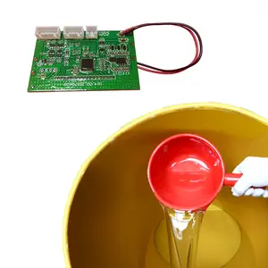 inibaba silicone silicon for PCB circuit board sealing glue rtv2 silicone rubber