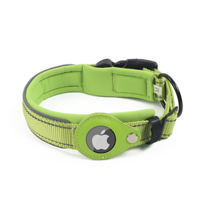 Vendita calda all'ingrosso Anti-perso riflettente morbido collare per cani Multi colore in Nylon collare per cani con supporto per Air <span class=keywords><strong>tag</strong></span> - Product Image 1