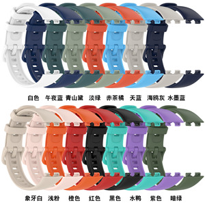 Pour Huawei Bracelet 8/9/10 Bracelet de montre en Silicone Huawei Band Bracelet intelligent Bracelet de remplacement officiel - Product Image 3