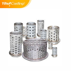 Frasco de perforación de 6,5 "* 7" para fundición de joyas, cilindro de acero inoxidable tipo succión para fundición - Product Image 3